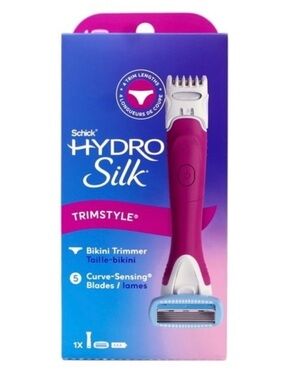 Schick Hydro Silk TrimStyle Razor + Waterproof Bikini Trimmer Women's Shaver